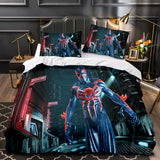 Charger l&#39;image dans la visionneuse de la galerie, Marvel Spiderman Cosplay UK Parure de lit Couette Housses de couette Parures de lit