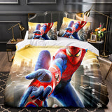 Charger l&#39;image dans la visionneuse de la galerie, Marvel Spiderman Cosplay UK Parure de lit Couette Housses de couette Parures de lit