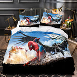 Load image into Gallery viewer, Marvel Spiderman Cosplay UK Bedding Set Quilt Duvet Covers Bed Sets