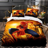 Charger l&#39;image dans la visionneuse de la galerie, Marvel Spiderman Cosplay UK Parure de lit Couette Housses de couette Parures de lit