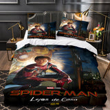 Charger l&#39;image dans la visionneuse de la galerie, Marvel Spiderman Cosplay UK Parure de lit Couette Housses de couette Parures de lit