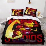 Load image into Gallery viewer, Marvel Studios Comics Avengers Cosplay Bedding Set Duvet Cover Bed Sets