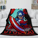 Load image into Gallery viewer, Marvel Studios Flannel Fleece Blanket Throw Cosplay Shawl Wrap Nap Quilt