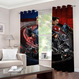 Load image into Gallery viewer, Marvel The Avengers Pattern Curtains Blackout Window Drapes