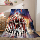 Load image into Gallery viewer, Merry Christmas Bedding Flannel Fleece Blanket Throw Cosplay Blanket