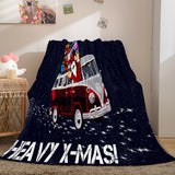 Load image into Gallery viewer, Merry Christmas Blanket Flannel Fleece Throw Quilt Wrap Nap Blanket