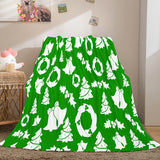 Load image into Gallery viewer, Merry Christmas Blanket Flannel Fleece Throw Quilt Wrap Nap Blanket