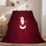 Load image into Gallery viewer, Merry Christmas Blanket Flannel Fleece Throw Quilt Wrap Nap Blanket