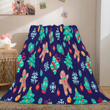 Load image into Gallery viewer, Merry Christmas Blanket Flannel Fleece Throw Quilt Wrap Nap Blanket