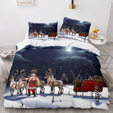 Load image into Gallery viewer, Merry Christmas Cosplay UK Bedding Set Quilt Duvet Covers Bed Sets