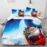 Load image into Gallery viewer, Merry Christmas Cosplay UK Bedding Set Quilt Duvet Covers Bed Sets