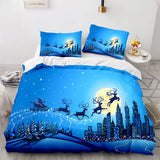 Load image into Gallery viewer, Merry Christmas Cosplay UK Bedding Set Quilt Duvet Covers Bed Sets