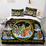 Load image into Gallery viewer, Merry Christmas Cosplay UK Bedding Set Quilt Duvet Covers Bed Sets