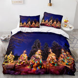 Load image into Gallery viewer, Merry Christmas Cosplay UK Bedding Set Quilt Duvet Covers Bed Sets