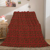 Load image into Gallery viewer, Merry Christmas Flannel Fleece Blanket