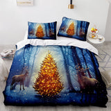 Load image into Gallery viewer, Merry Christmas UK Bedding Set Quilt Covers