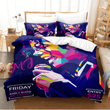 Load image into Gallery viewer, Michael Jackson Cosplay Bedding Set Quilt Covers