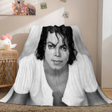 Charger l&#39;image dans la visionneuse de la galerie, Michael Jackson flanelle polaire jeter couverture wrap sieste couette couverture