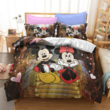 Charger l&#39;image dans la visionneuse de la galerie, Mickey Mouse Cosplay Ensemble de literie pour enfants Housse de couette Ensembles de draps de lit