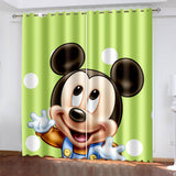 Load image into Gallery viewer, Mickey Mouse Curtains Blackout Window Drapes