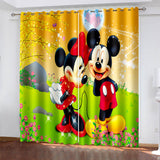 Load image into Gallery viewer, Mickey Mouse Curtains Blackout Window Drapes