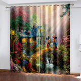 Load image into Gallery viewer, Mickey Mouse Curtains Blackout Window Drapes