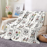 Load image into Gallery viewer, Mickey Mouse Donald Duck Blanket Flannel Fleece Throw Cosplay Blanket