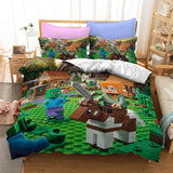 Load image into Gallery viewer, Minecraft Bedding Sets Pattern Quilt Cover Without Filler