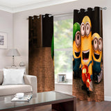 Charger l&#39;image dans la visionneuse de la galerie, Minions Rideaux Cosplay Rideaux de fenêtre occultants pour la décoration de la chambre
