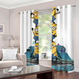 Charger l&#39;image dans la visionneuse de la galerie, Minions Rideaux Cosplay Rideaux de fenêtre occultants pour la décoration de la chambre