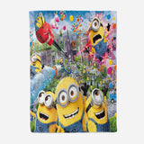 Load image into Gallery viewer, Minions Pattern Blanket Flannel Throw Room Decoration
