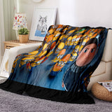 Load image into Gallery viewer, Minions The Rise of Gru Flannel Fleece Blanket Throw Cosplay Blankets