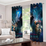 Load image into Gallery viewer, Morbius Curtains 2 Panels Blackout Window Drapes for Room Decoration
