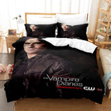 Charger l&#39;image dans la visionneuse de la galerie, Twilight The Vampire Diaries Ensemble de literie Ensembles de housses de couette