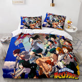 Charger l&#39;image dans la visionneuse de la galerie, My Hero Academia Parure de lit Cosplay Housses de couette Ensembles de draps