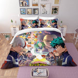 Load image into Gallery viewer, My Hero Academia Cosplay Bedding Set Quilt Covers