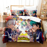 Charger l&#39;image dans la visionneuse de la galerie, My Hero Academia Cosplay UK ensemble de literie housse de couette ensembles de draps de lit