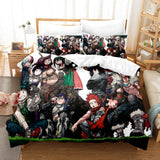 Charger l&#39;image dans la visionneuse de la galerie, My Hero Academia Cosplay UK ensemble de literie housse de couette ensembles de draps de lit