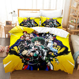 Charger l&#39;image dans la visionneuse de la galerie, My Hero Academia Cosplay UK ensemble de literie housse de couette ensembles de draps de lit