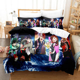 Charger l&#39;image dans la visionneuse de la galerie, My Hero Academia Cosplay UK ensemble de literie housse de couette ensembles de draps de lit