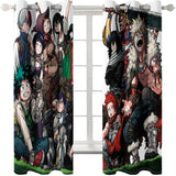 Load image into Gallery viewer, My Hero Academia Curtains Cosplay Blackout Window Treatments Drapes