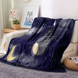 Load image into Gallery viewer, My Neighbour Totoro Blanket Flannel Throw Room Decoration