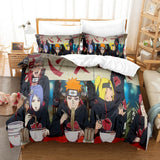 Load image into Gallery viewer, Naruto Cosplay Kids Bedding Set Quilt Duvet Covers Christmas Present