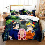 Load image into Gallery viewer, Naruto Cosplay Kids Bedding Set Quilt Duvet Covers Christmas Present