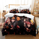 Load image into Gallery viewer, Naruto Cosplay Kids Bedding Set Quilt Duvet Covers Christmas Present