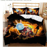 Load image into Gallery viewer, Naruto Kakashi Sasuke Itachi Bijuu Bedding Set Duvet Cover Bed Sets