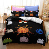 Load image into Gallery viewer, Naruto Kakashi Sasuke Itachi Bijuu Bedding Set Duvet Cover Bed Sets