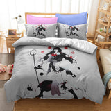 Load image into Gallery viewer, Naruto Kurama Akatsuki Cosplay Bedding Set Quilt Duvet Cover Bed Sets