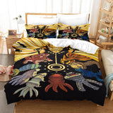 Load image into Gallery viewer, Naruto Kurama Akatsuki Cosplay Bedding Set Quilt Duvet Cover Bed Sets