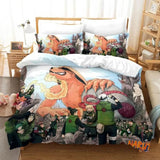 Load image into Gallery viewer, Naruto Kurama Akatsuki Cosplay Bedding Set Quilt Duvet Cover Bed Sets